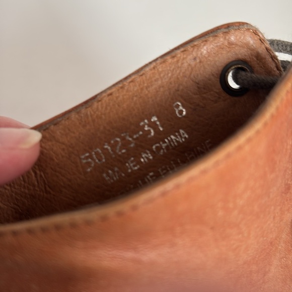 Free People Jeffrey Campbell brown Minimal Lace Up open toe stack heel sandal - Picture 14 of 16